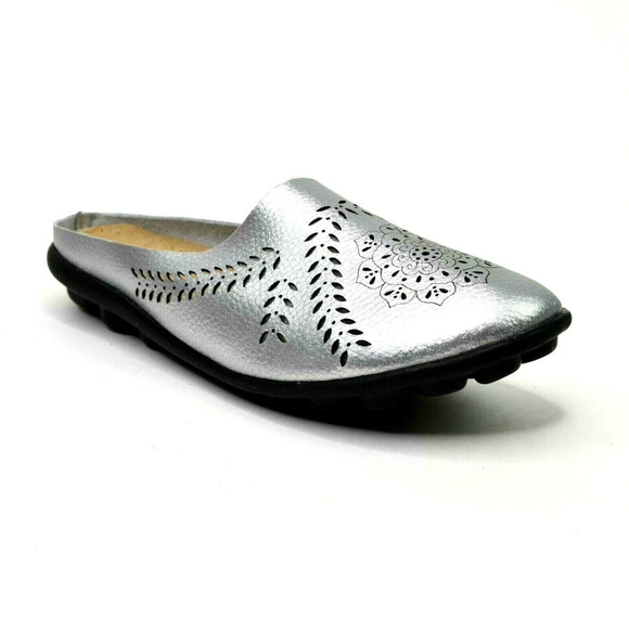 womens backless slip on shoes